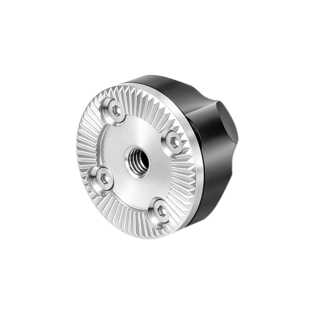 CAMVATE Standard M6 ARRI Rosette Mount With 1/4"-20 Mounting Screw & Locating Pins