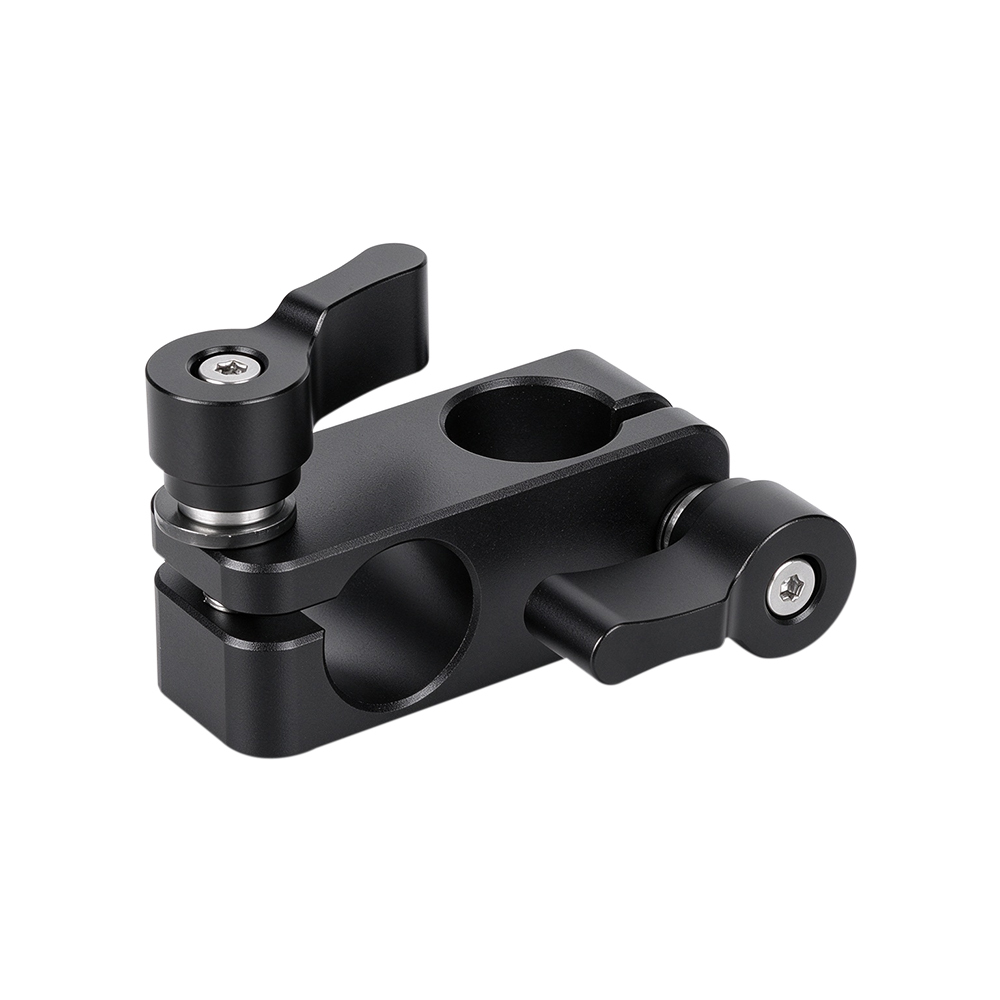 CAMVATE 90-Degree Rod Rig Adapter Clamp for DSLR 15mm Rods Rig System Shoulder Mount