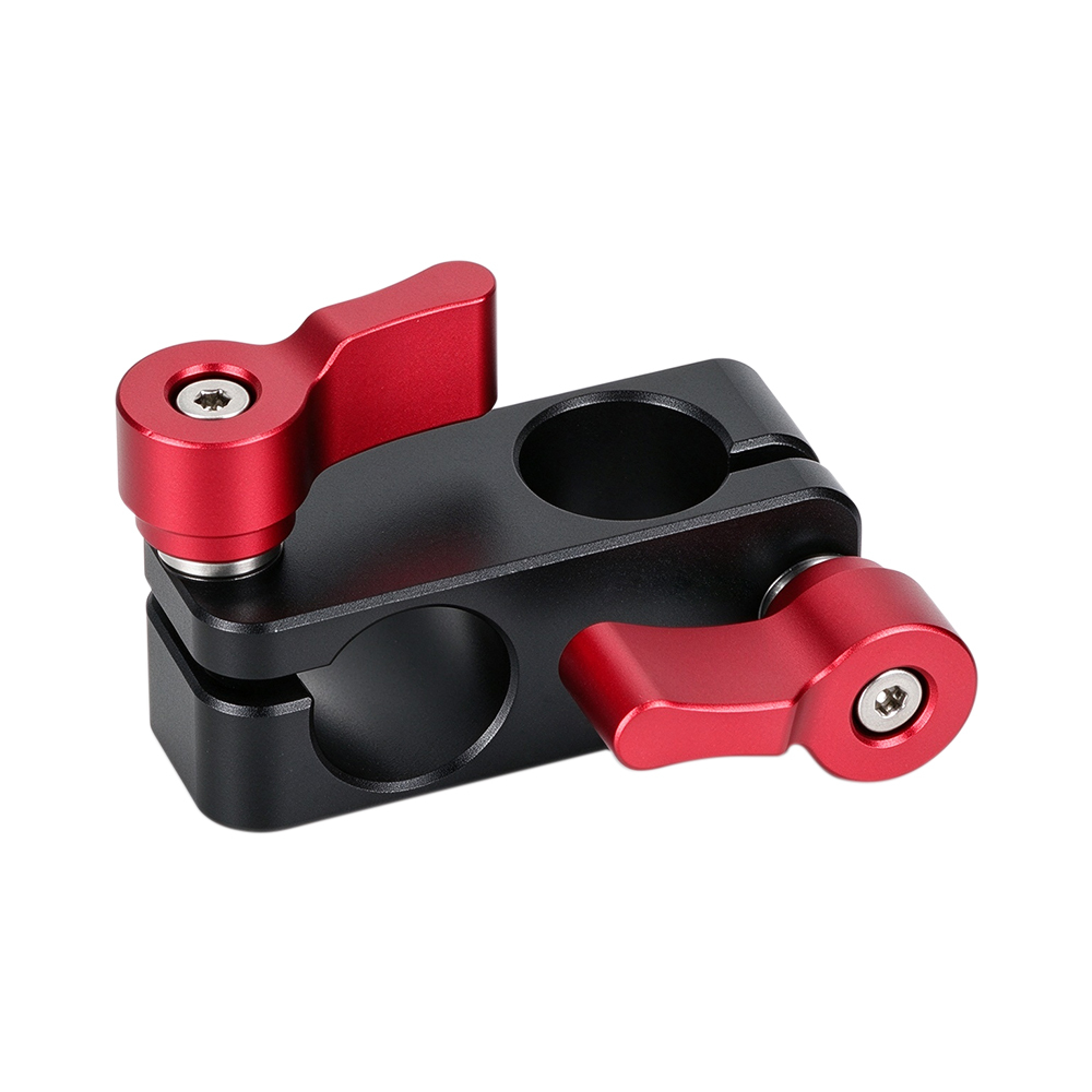 CAMVATE Right Angle Rod Clamp 15mm Rod 90 Degree Rotate fr Video Camera DSLR Rig