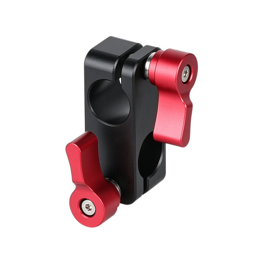 CAMVATE Right Angle Rod Clamp 15mm Rod 90 Degree Rotate fr Video Camera DSLR Rig
