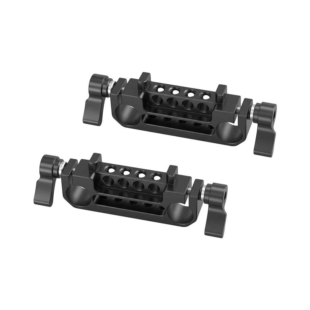 CAMVATE Standard 19mm Dual-port Rod Clamp Bracket With 1/4" & 3/8" Mounting Points