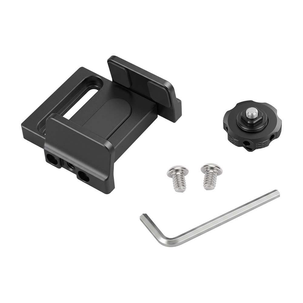 CAMVATE Universal SSD Holder Clamp With 1/4"-20 Mounting Points & Shoe Mount Connector For BlackMagic Micro Signal Converter