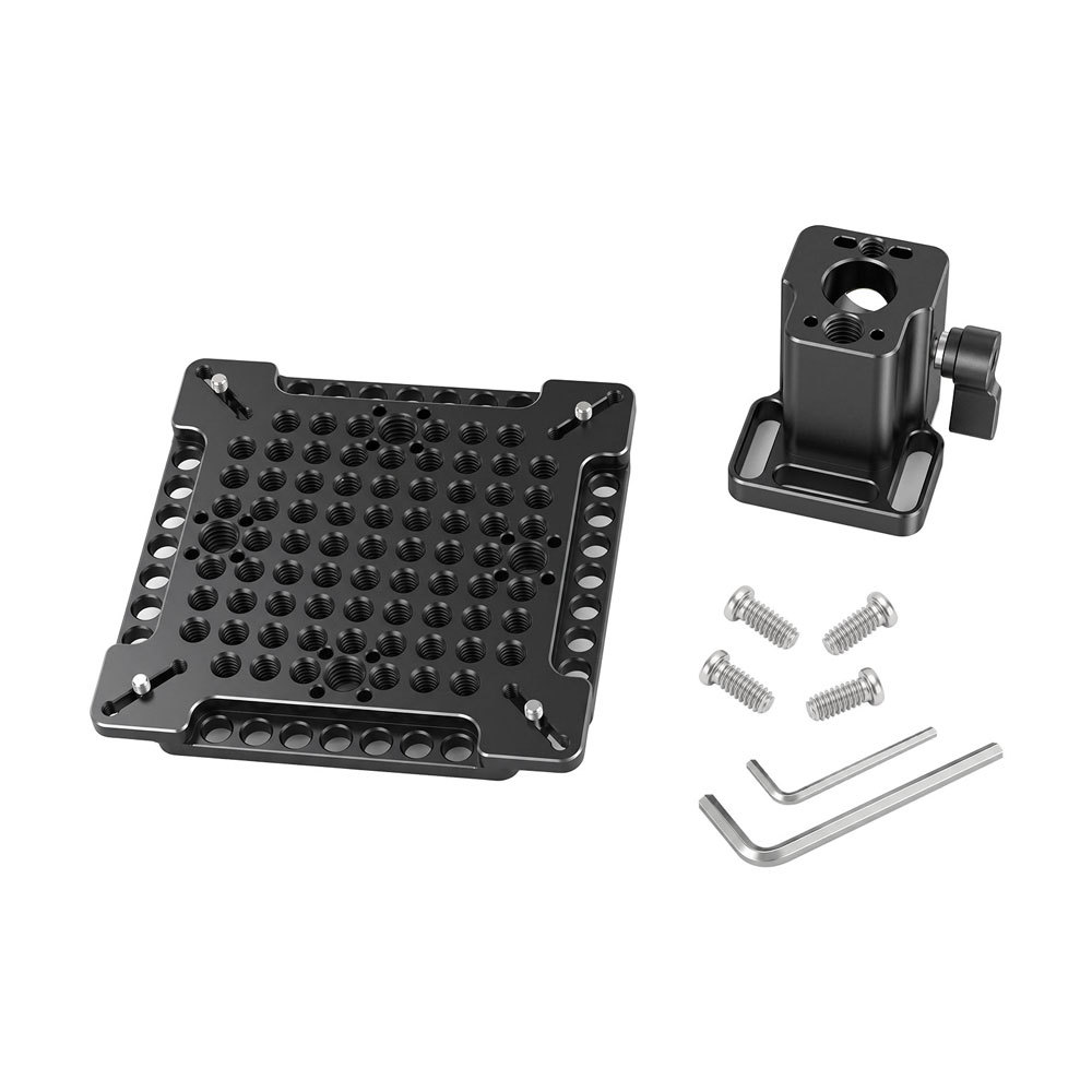 CAMVATE Multipurpose VESA Adapter Plate with Light Stand Mount