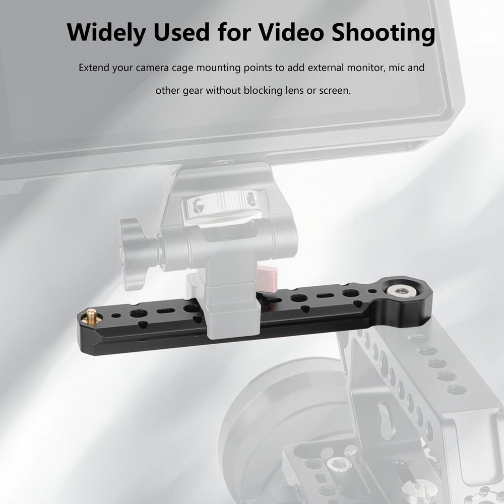 CAMVATE ARRI-Style Rosette Mount with M6 Screw to 1/4"-20 Anti-Twist Screw