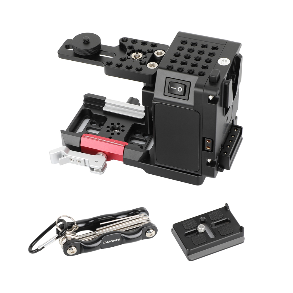 CAMVATE Height-Adjustable Expansion Module Camera Cage