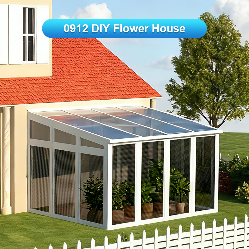 0912 DIY Flower House