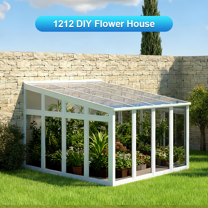 1212 DIY Flower House