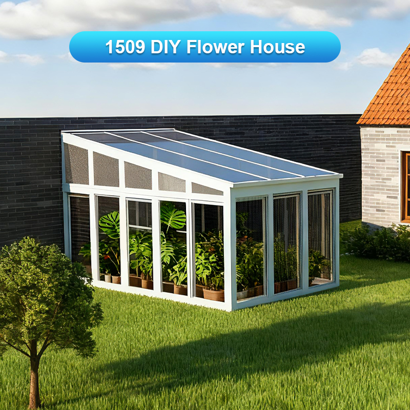 1509 DIY Flower House