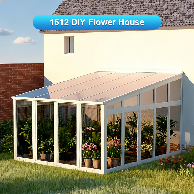1512 DIY Flower House
