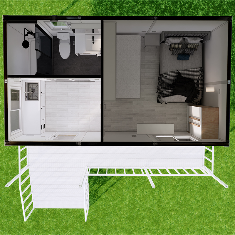 The Duo-2 Bedroom（18 Square Metres）