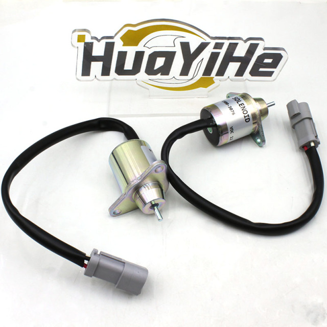 Fuel stop solenoid valve 1500-3076  15003076  for Thermo King Yanmar truck