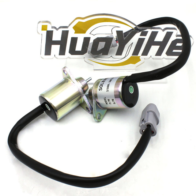 Fuel stop solenoid valve 1500-3076  15003076  for Thermo King Yanmar truck