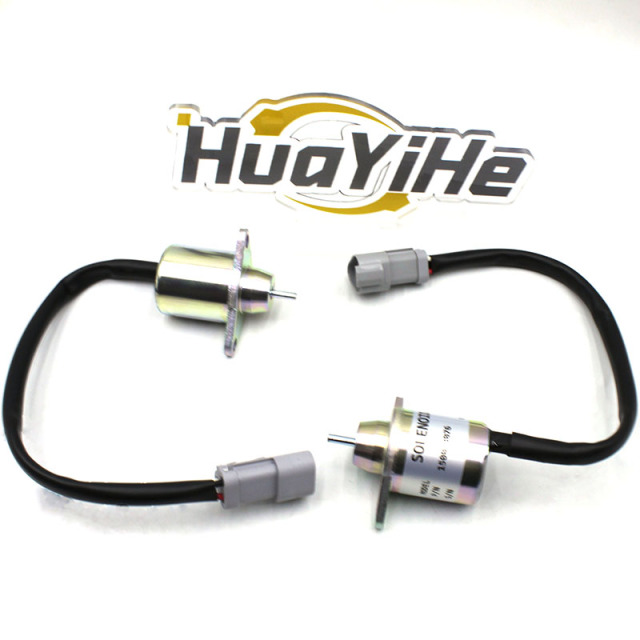 Fuel stop solenoid valve 1500-3076  15003076  for Thermo King Yanmar truck