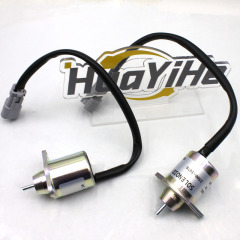 Fuel stop solenoid valve 1500-3076  15003076  for Thermo King Yanmar truck