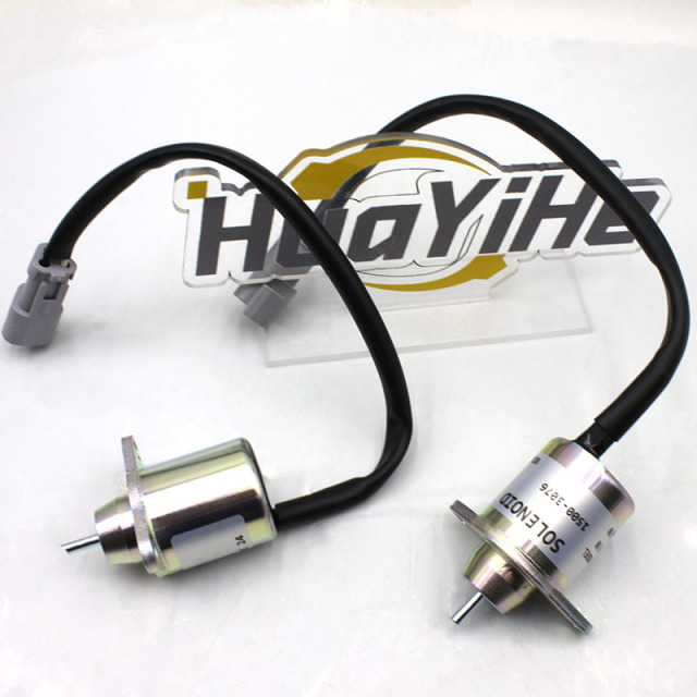 Fuel stop solenoid valve 1500-3076  15003076  for Thermo King Yanmar truck
