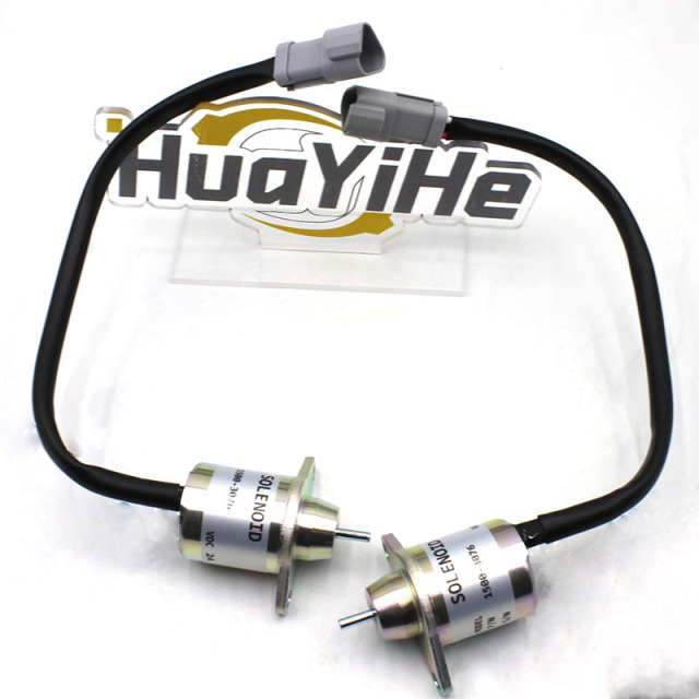 Fuel stop solenoid valve 1500-3076  15003076  for Thermo King Yanmar truck