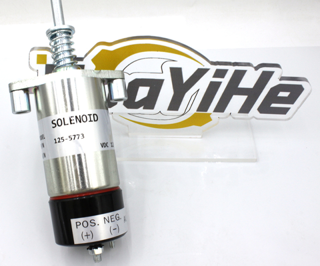 125-5773 1255773  Fuel Shutoff Solenoid for Caterpillar 3204 3304 3304B
