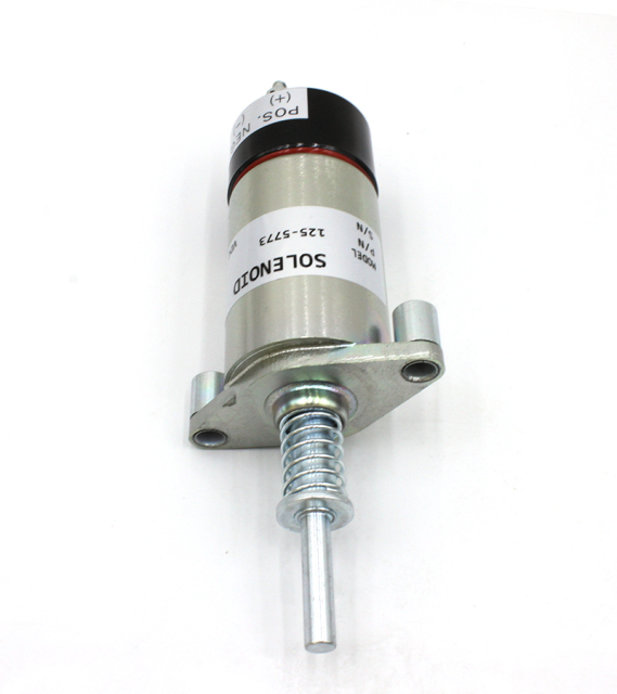 125-5773 1255773  Fuel Shutoff Solenoid for Caterpillar 3204 3304 3304B