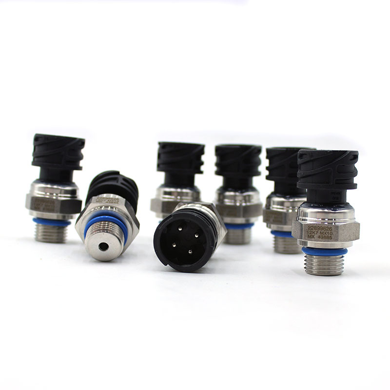 Fuel pressure sensor 22899626, compatible with D12/D13 engines, 210D/460D excavators, and 12-series heavy truck diesel engines,https://www.pandamanstore.com,Fuel pressure sensor 22899626, compatible with D12/D13 engines, 210D/460D excavators, and 12-series heavy truck diesel engines