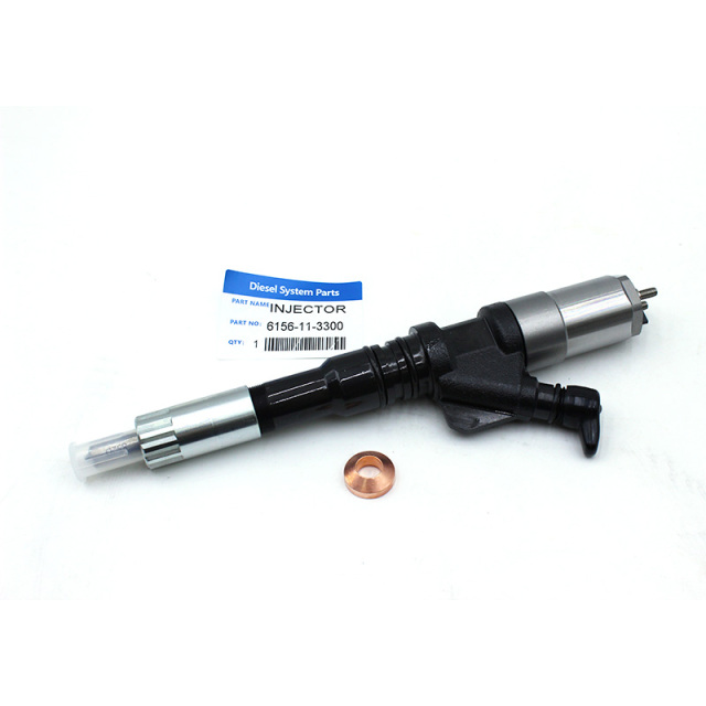 Common Rail Fuel Injector 6156-11-3300 ( 095000-1211)  Diesel Engine Part for PC400-7 and PC450-7 Excavators,https://www.pandamanstore.com,Common Rail Fuel Injector 6156-11-3300 ( 095000-1211)  Diesel Engine Part for PC400-7 and PC450-7 Excavators
