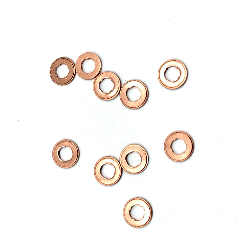 1.5mm Double Layer Copper Injector Heat Insulation Gasket, replacement sealing washer for diesel common rail injectors,https://www.pandamanstore.com,1.5mm Double Layer Copper Injector Heat Insulation Gasket, replacement sealing washer for diesel common rail injectors