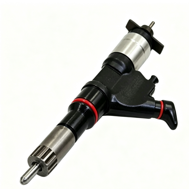 Diesel Fuel Injector  095000-8011 VG1246080051 Excavator Truck Diesel engine spare Auto parts Steel,https://www.pandamanstore.com,Diesel Fuel Injector  095000-8011 VG1246080051 Excavator Truck Diesel engine spare Auto parts Steel