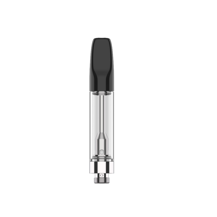 TH10 glass and stainless steel vape cartridge