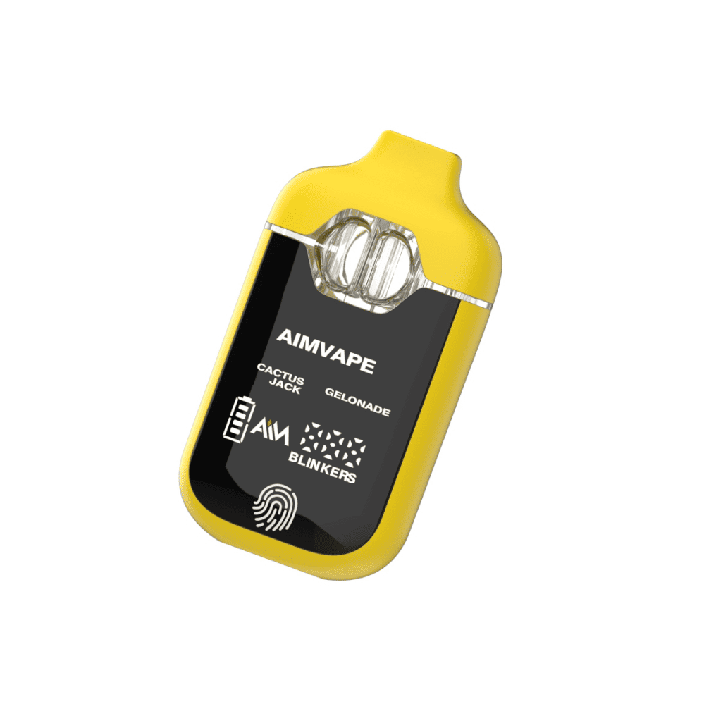 2-in-1 Dual Chamber Vape: Touch Screen Flavor Switching