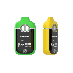 Dual Chamber Vaporizer with Touch Screen Flavor Switching: 2-in-1 Vape Tank & Disposable Options