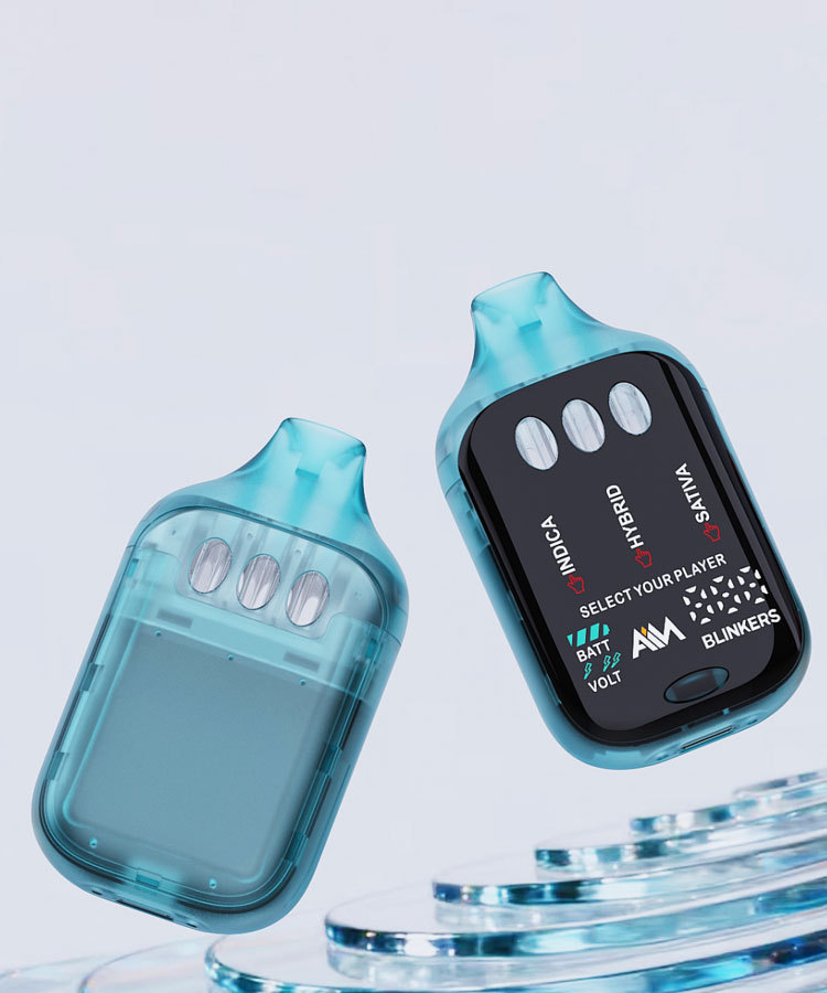 Triple Tank All-In-One Disposable Vape (3x1mL) w/ Digital Screen