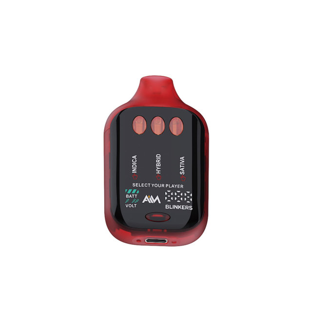 3 Chamber THC Vape Cart with Switch and Led Screen