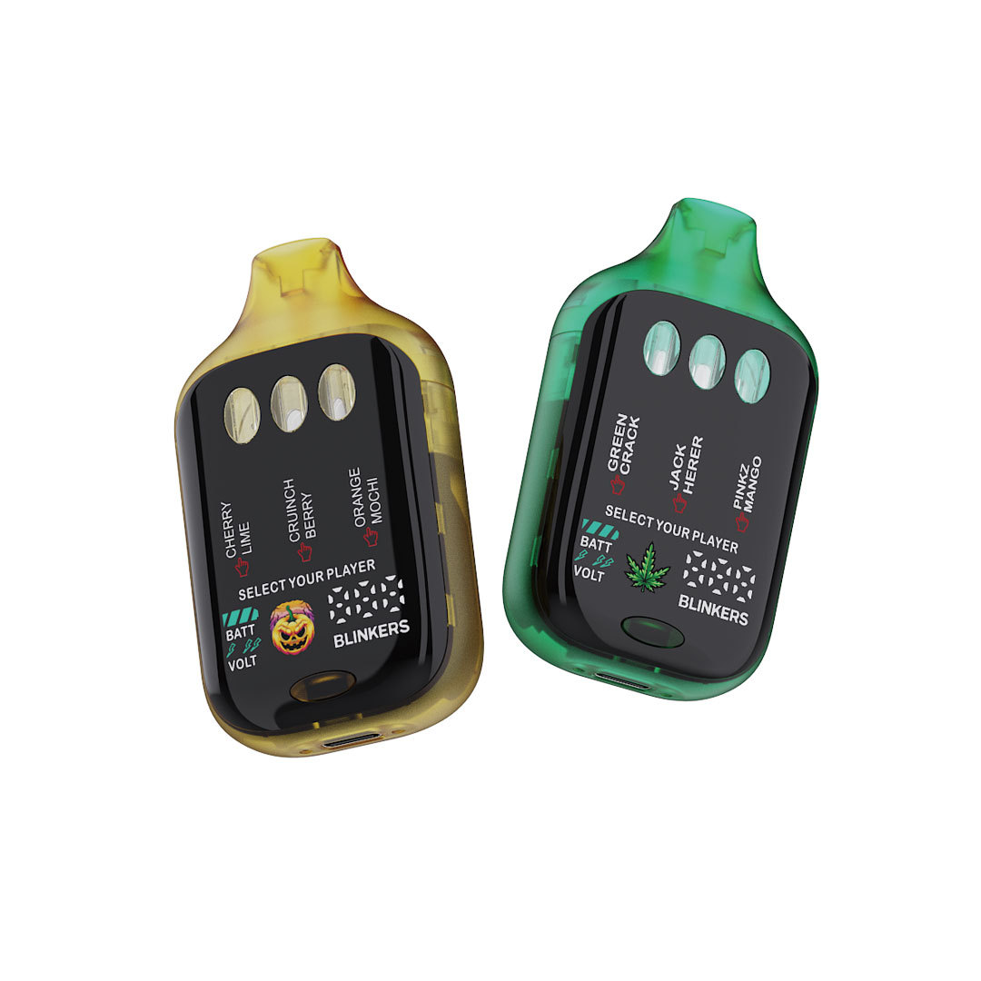 3 Chamber THC Vape Cart with Switch and Led Screen