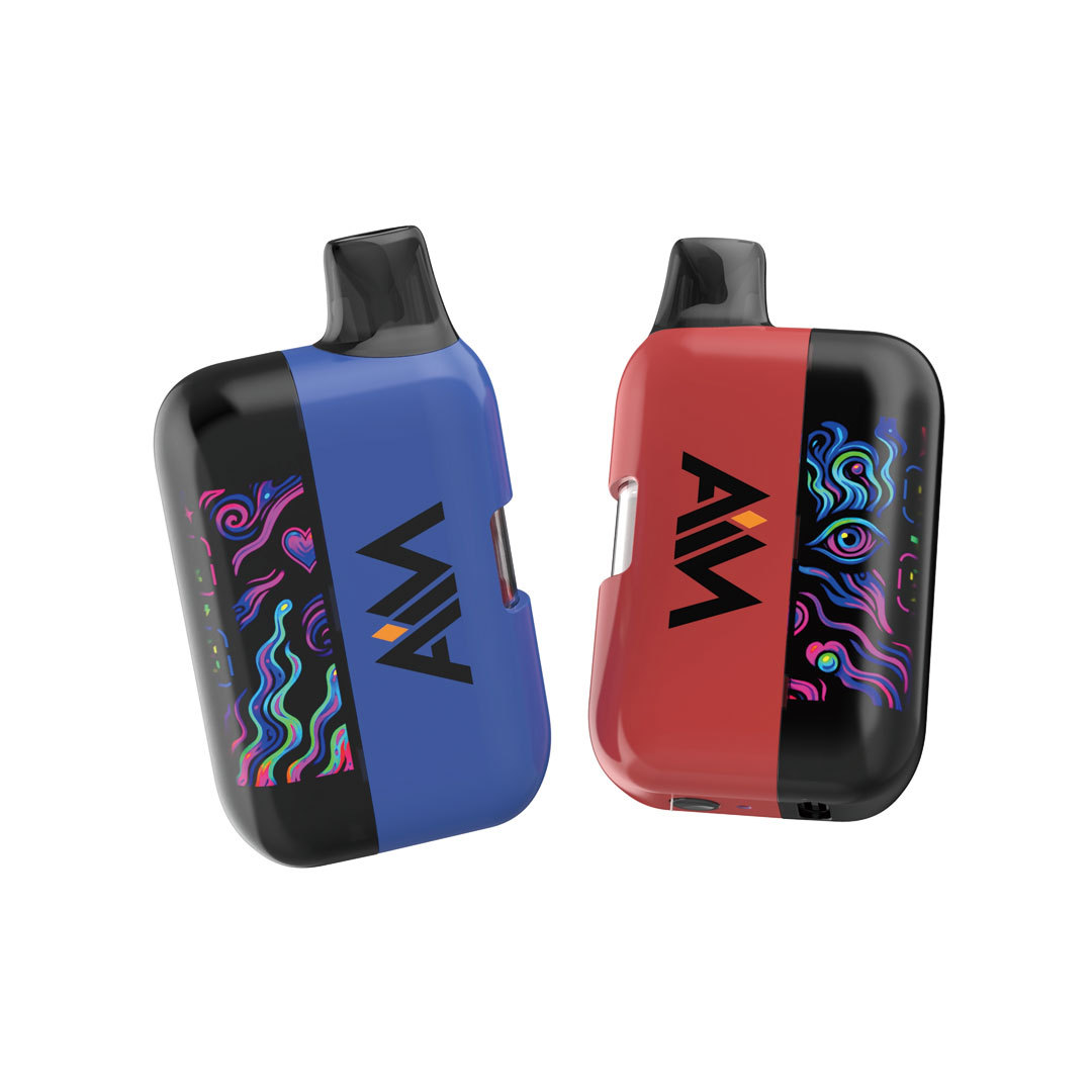 Aura 3D Curved Screen Disposable Vape for Cannabis Oils