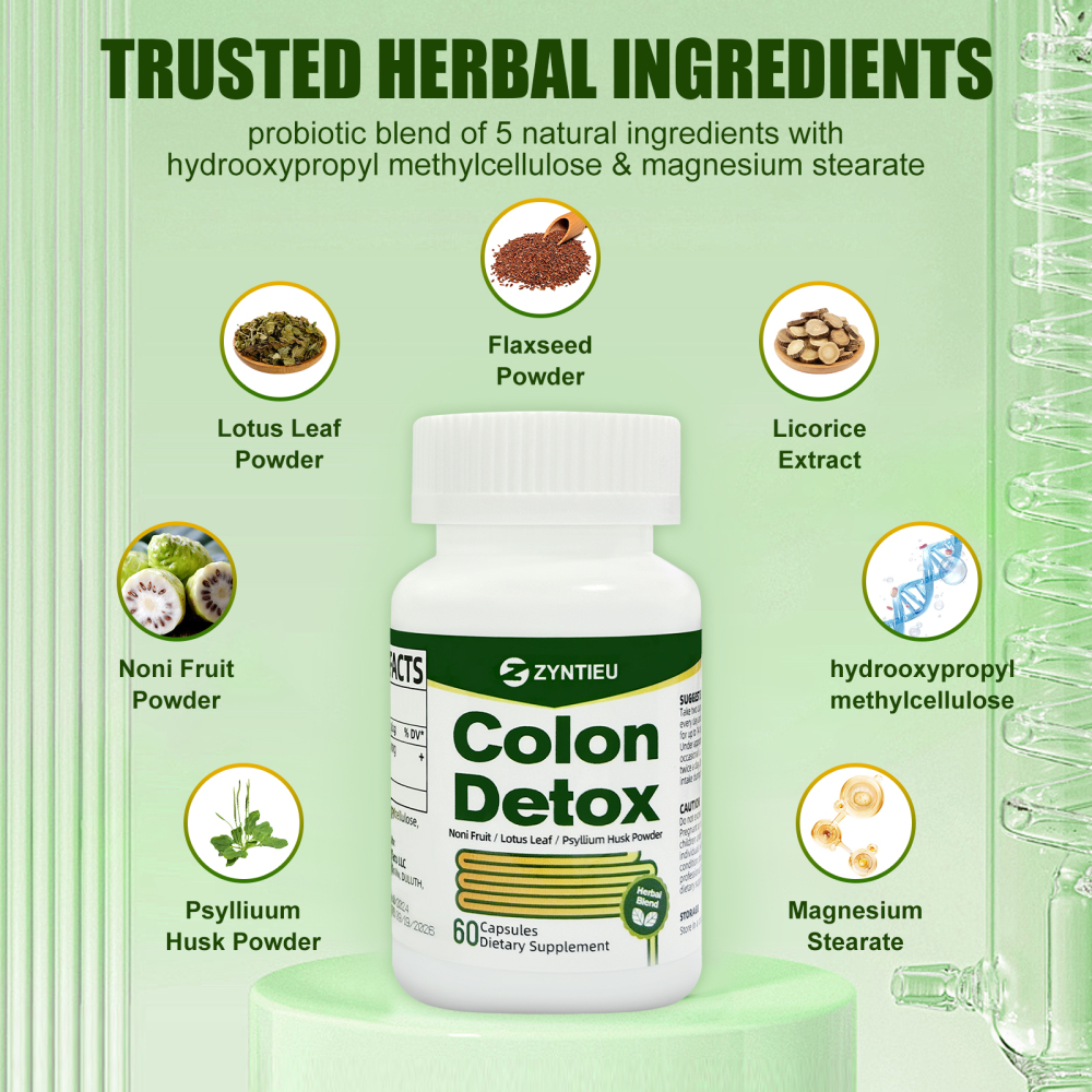 Colon Cleanser Detox Capsules