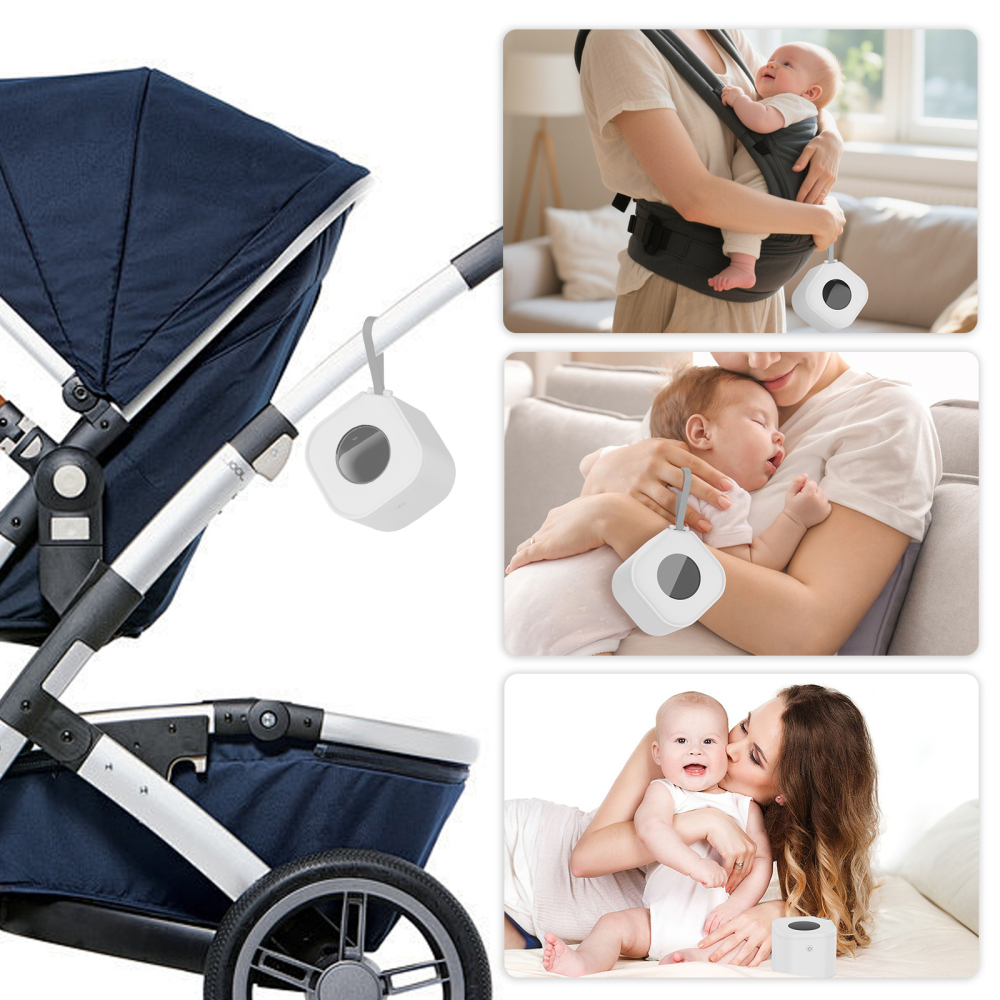 Large Square Portable Pacifier Sanitizer