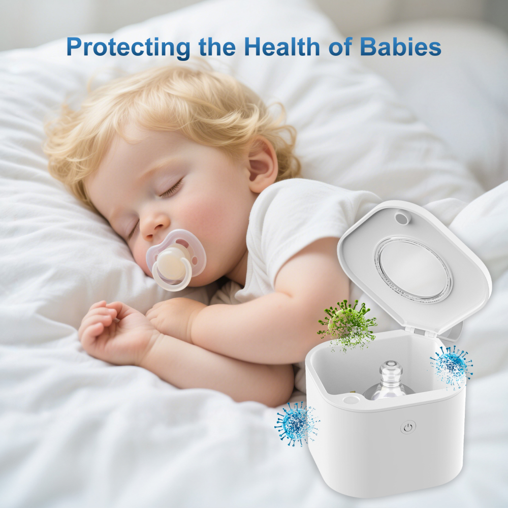 Large Square Portable Pacifier Sanitizer