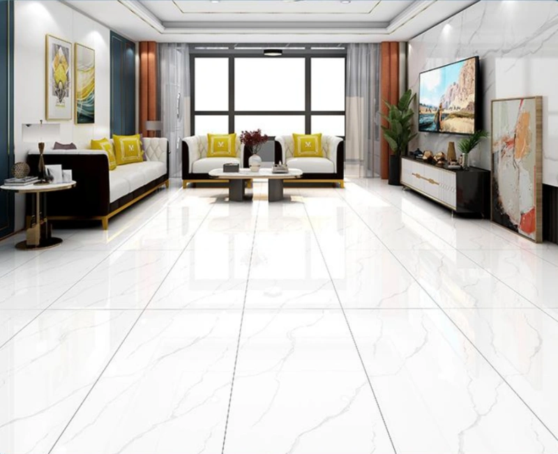 Azulejo de porcelanato vidriado pulido 60*120cm