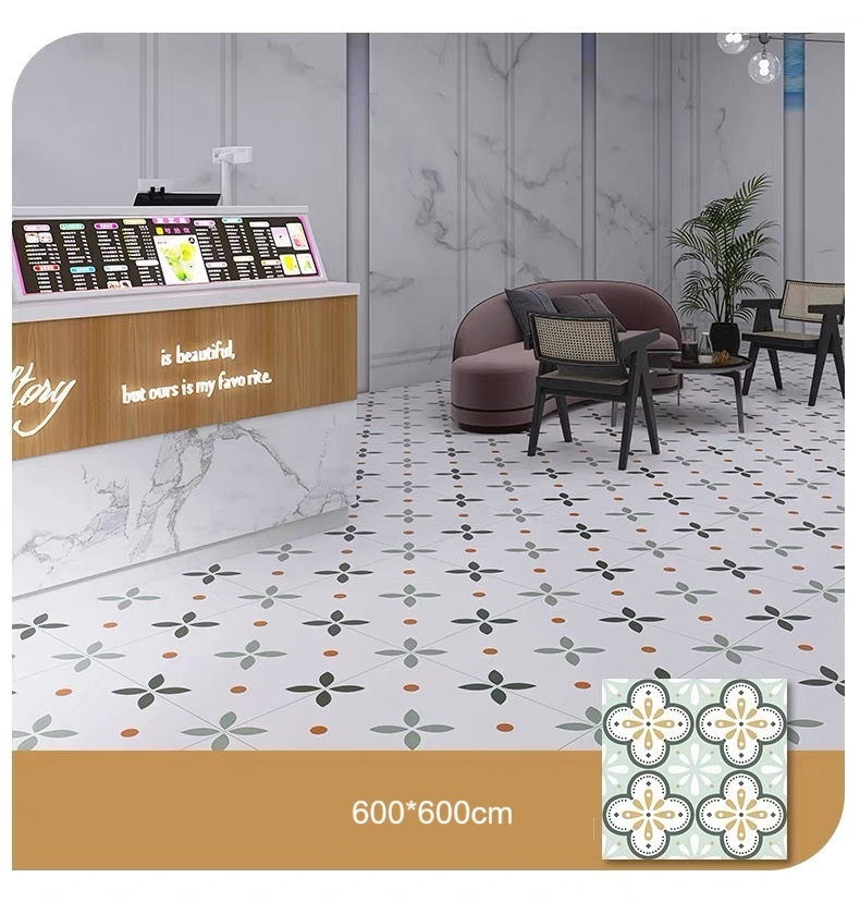 Azulejo de porcelanato vidriado pulido 600*600cm