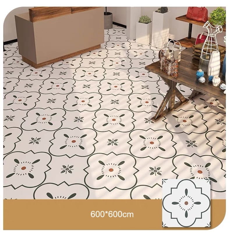 Azulejo de porcelanato vidriado pulido 600*600cm