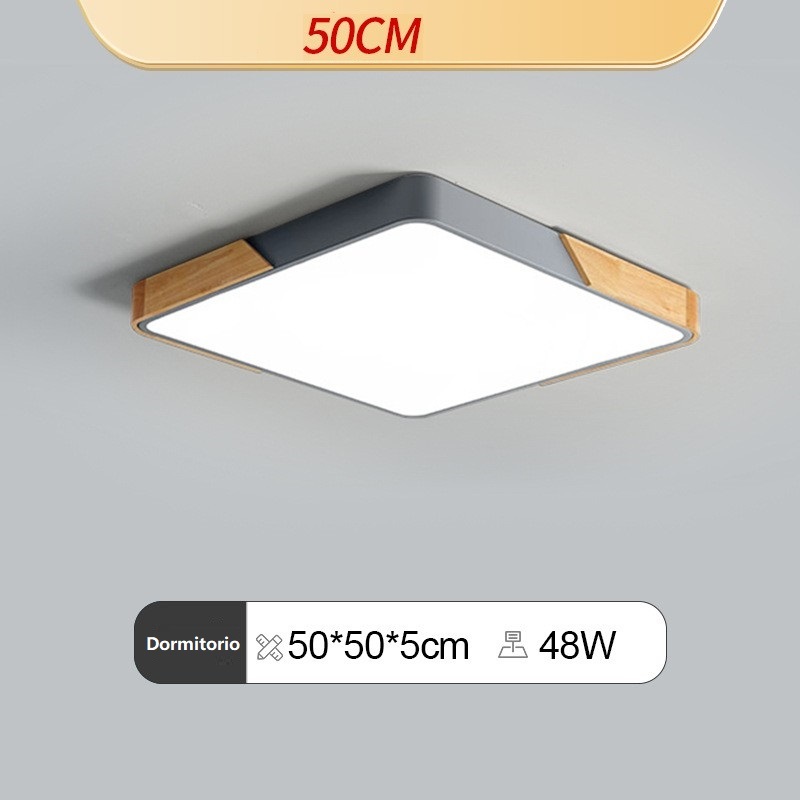 IMAGE- Lamparas LED Techo Interior Casas Montaje Empotrado Luces Dormitorios Moderno Lámparas Techo Cocina Recamara Baño Oficina Comedor Sala Pasillo-Luz Cálida/Luz Neutra/Luz Fría
