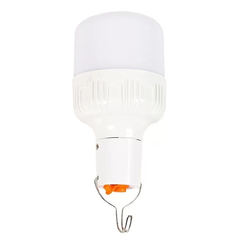 IMAGE-Bombilla LED Solar Recargable USB Larga Duración 4H celda solar, 3 Modos Luz, Para Camping, Apagones, Hogar(50W)