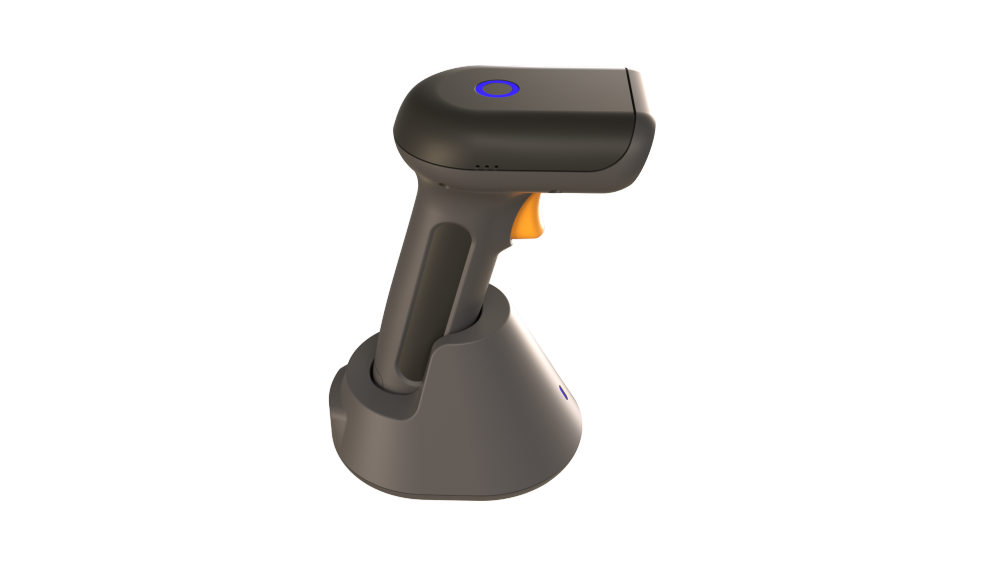 ESCÁNER DE CÓDIGO DE BARRAS- BLUETOOTH 2D CON BASE DE CARGA(Modelo T2009W)