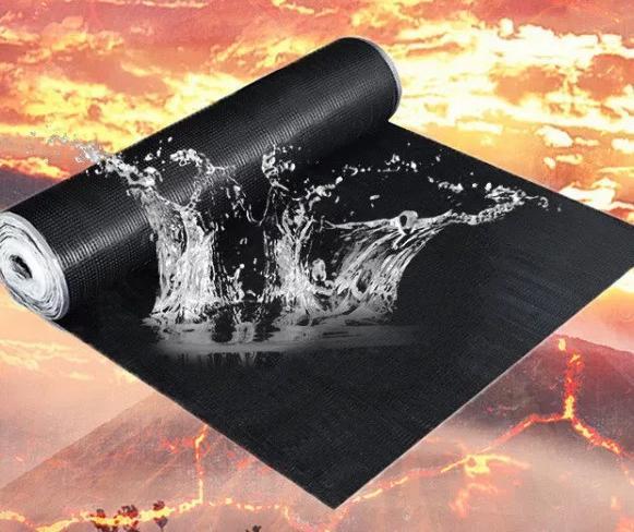 Manta Impermeabilizante Lisa, manta impermeable para techo, manta Impermeable negra, Cinta para Reparación(dimension : 1m de ancho x 10m de largo)