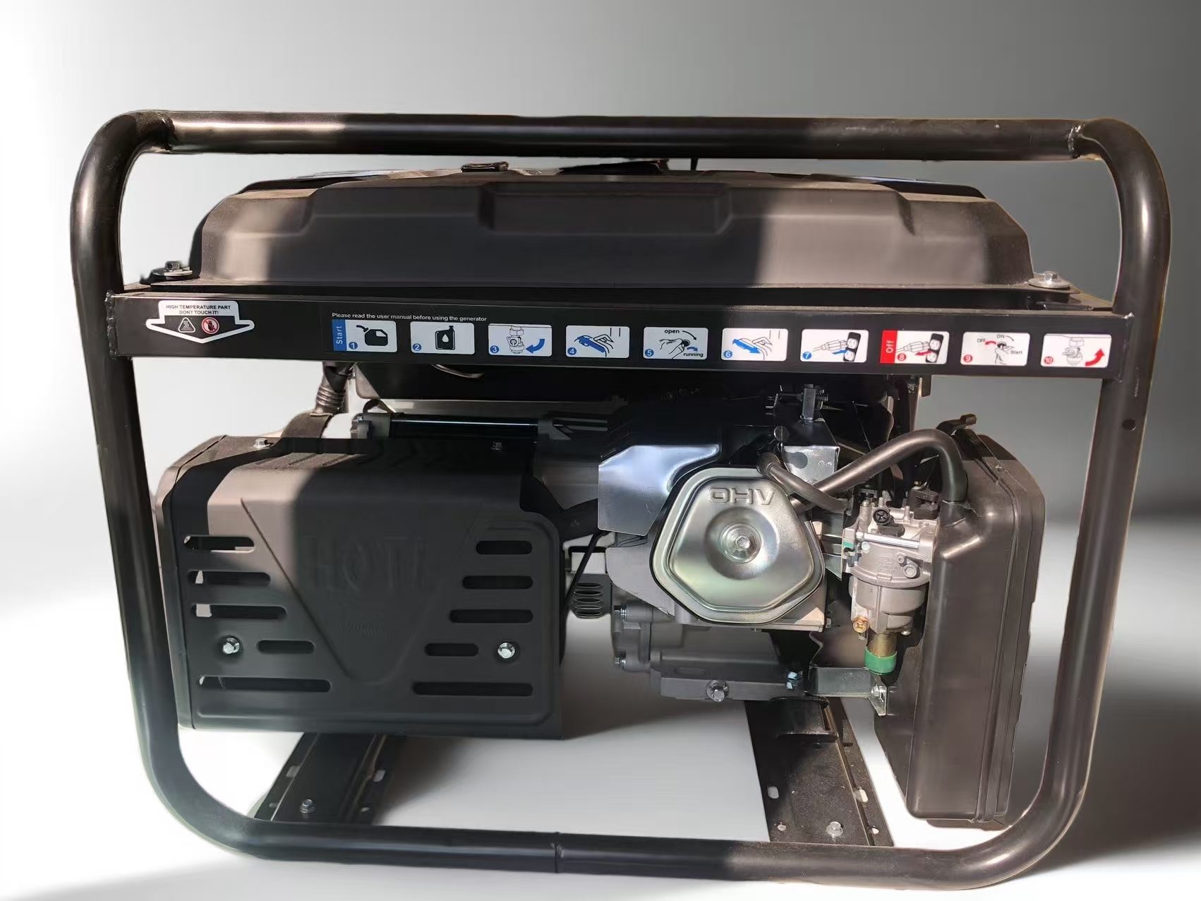 Generador Portatil 6000w Planta eléctrica de Gasolina 4 tiempos 110/220V tanque de 25  litros para apagones