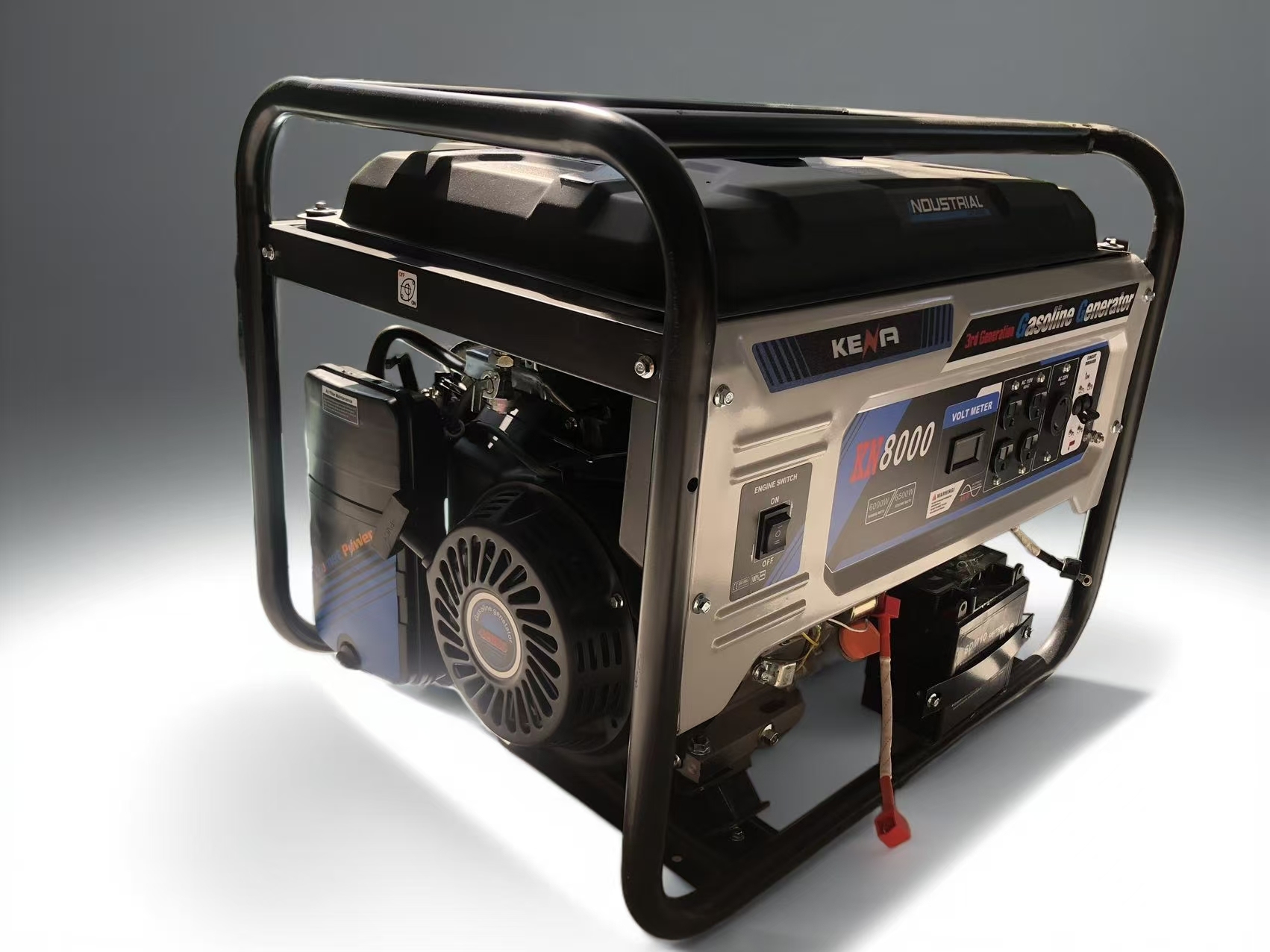 Generador Portatil 6000w Planta eléctrica de Gasolina 4 tiempos 110/220V tanque de 25  litros para apagones