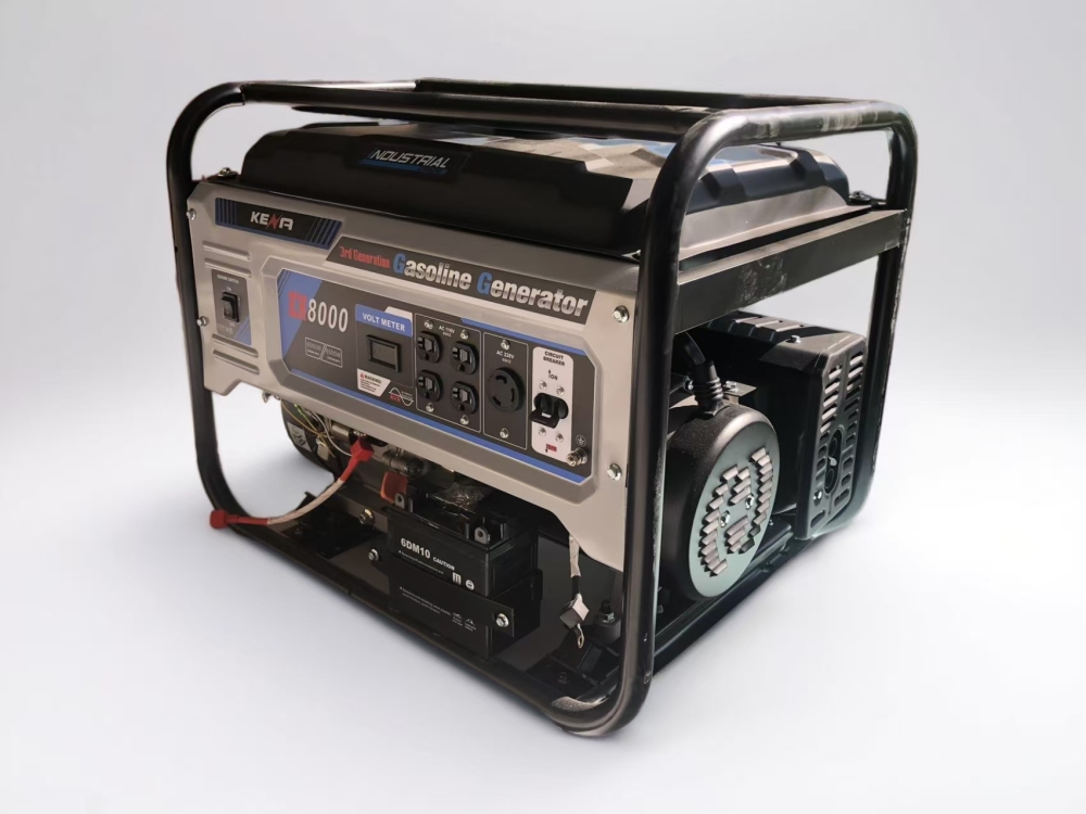 Generador Portatil 6000w Planta eléctrica de Gasolina 4 tiempos 110/220V tanque de 25  litros para apagones