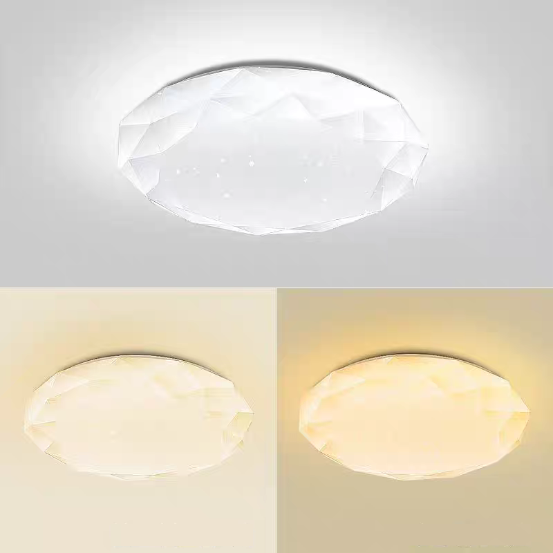 IMAGE- Lamparas LED Techo Interior Casas Montaje Empotrado Luces Dormitorios Moderno Lámparas Techo Plafon de techo Cocina Recamara Baño Oficina Comedor Sala Pasillo-Luz Cálida/Luz Neutra/Luz Fría