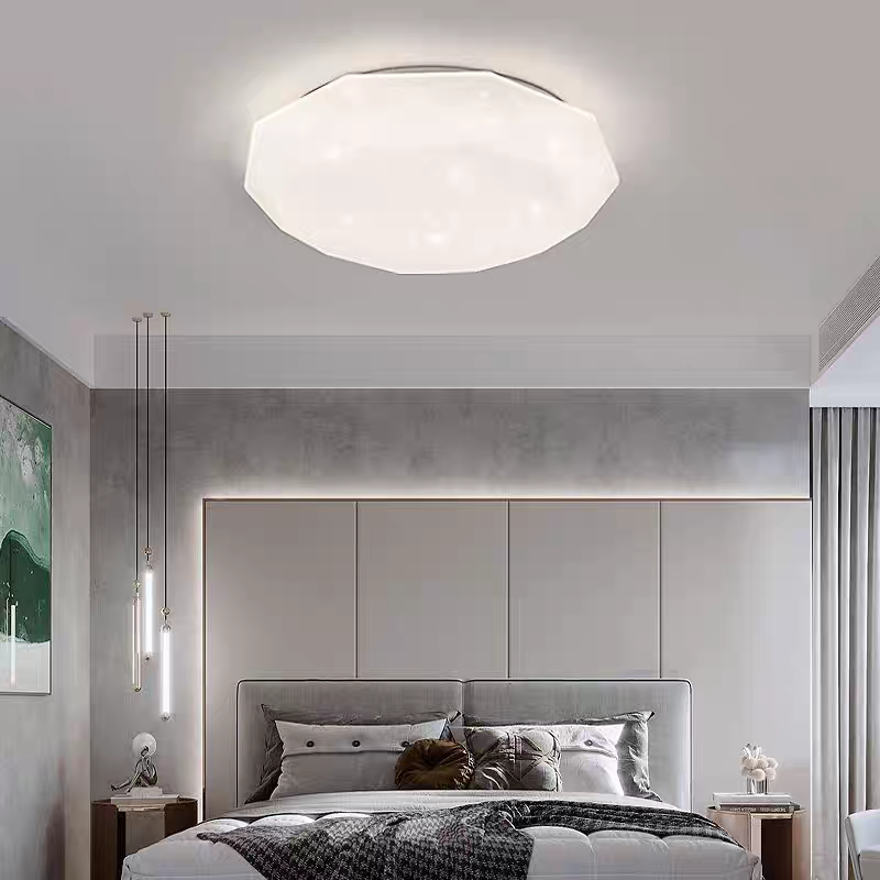 IMAGE- Lamparas LED Techo Interior Casas Montaje Empotrado Luces Dormitorios Moderno Lámparas Techo Plafon de techo Cocina Recamara Baño Oficina Comedor Sala Pasillo-Luz Cálida/Luz Neutra/Luz Fría
