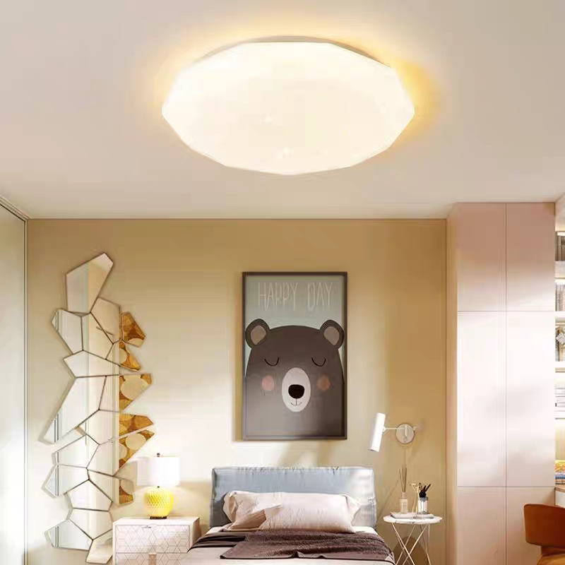 IMAGE- Lamparas LED Techo Interior Casas Montaje Empotrado Luces Dormitorios Moderno Lámparas Techo Plafon de techo Cocina Recamara Baño Oficina Comedor Sala Pasillo-Luz Cálida/Luz Neutra/Luz Fría