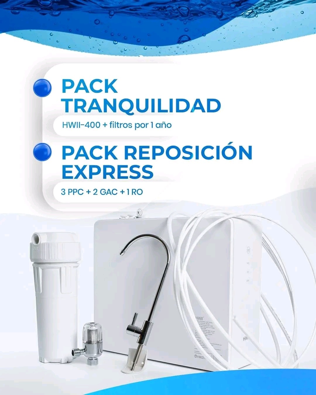 Purificadora de Agua HWII-400